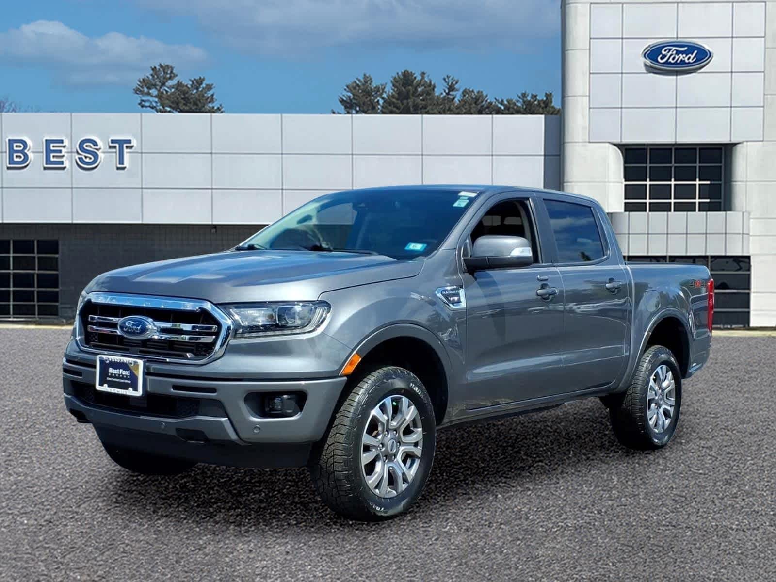 Carbonized Gray 2023 Ford Ranger Pickup Truck Four-Wheel Drive Automatic