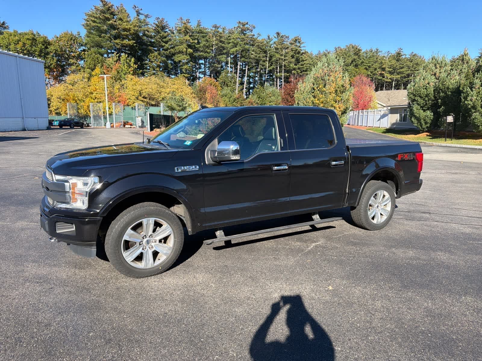 Agate Black 2019 Ford F-150 Pickup Truck Four-Wheel Drive Automatic