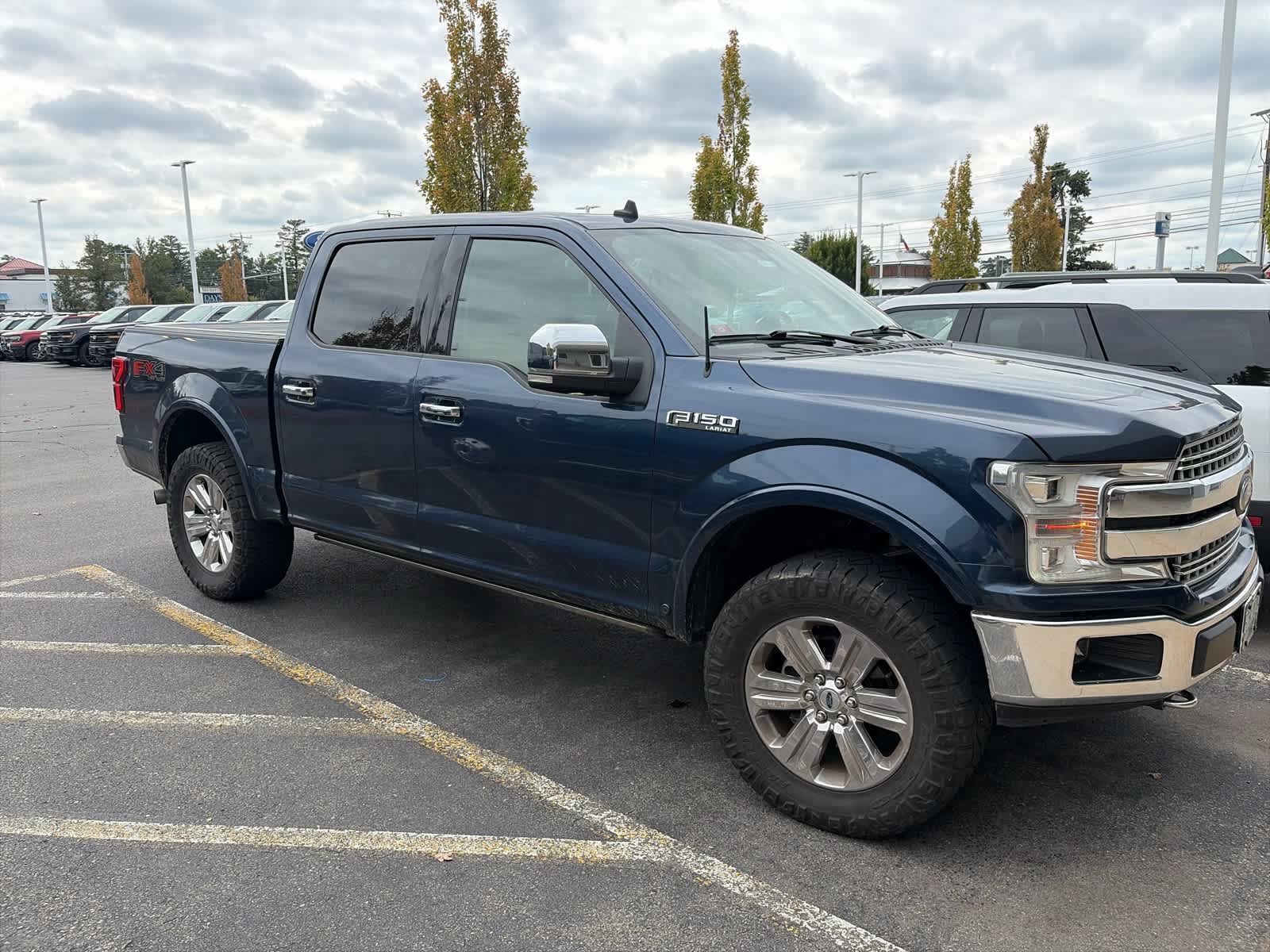 Blue Jeans Metallic 2019 Ford F-150 Pickup Truck Four-Wheel Drive Automatic