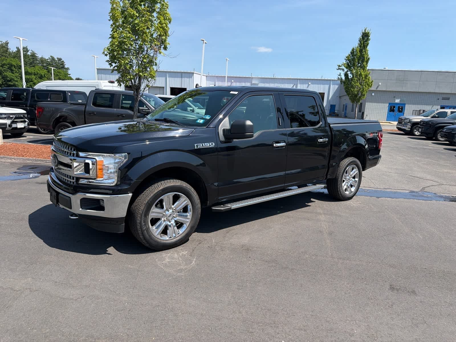 Agate Black Metallic 2020 Ford F-150 Pickup Truck Four-Wheel Drive Automatic