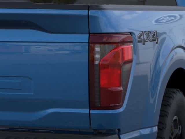 Atlas Blue Metallic 2025 Ford F-150 STX SuperCrew 4WD Pickup Truck Four-Wheel Drive Automatic