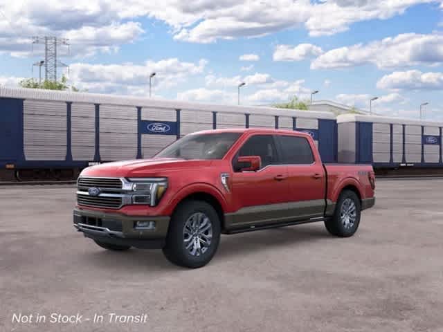 Red 2026 Ford F-150 Pickup Truck Four-Wheel Drive Automatic