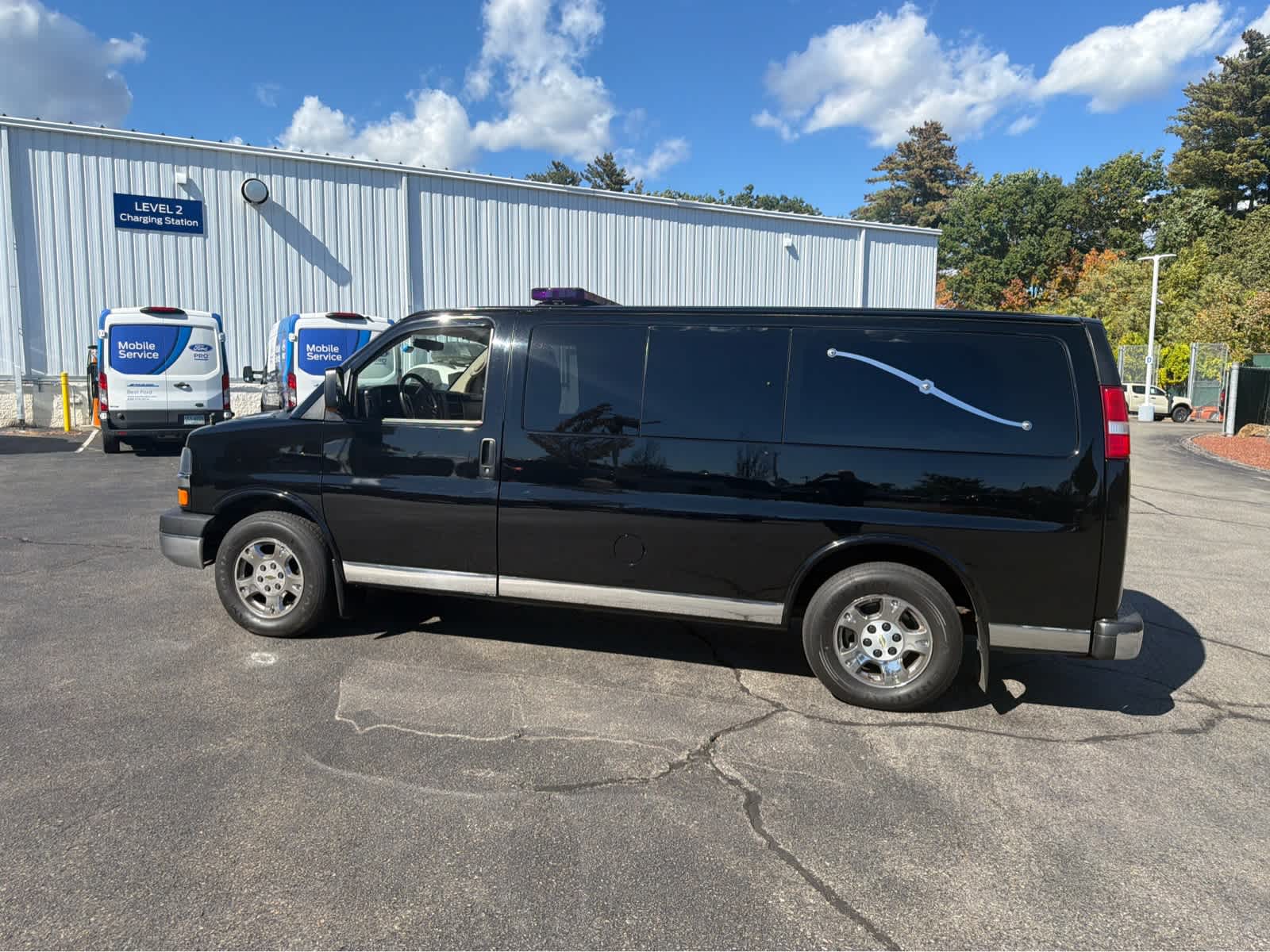 Black 2014 Chevrolet Express Cargo Van All-Wheel Drive 4-Speed Automatic