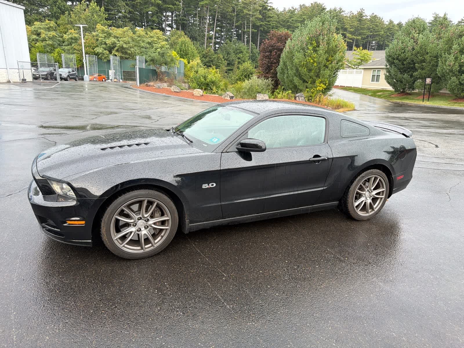 Black 2014 Ford Mustang Coupe Rear-Wheel Drive 6-Speed Automatic