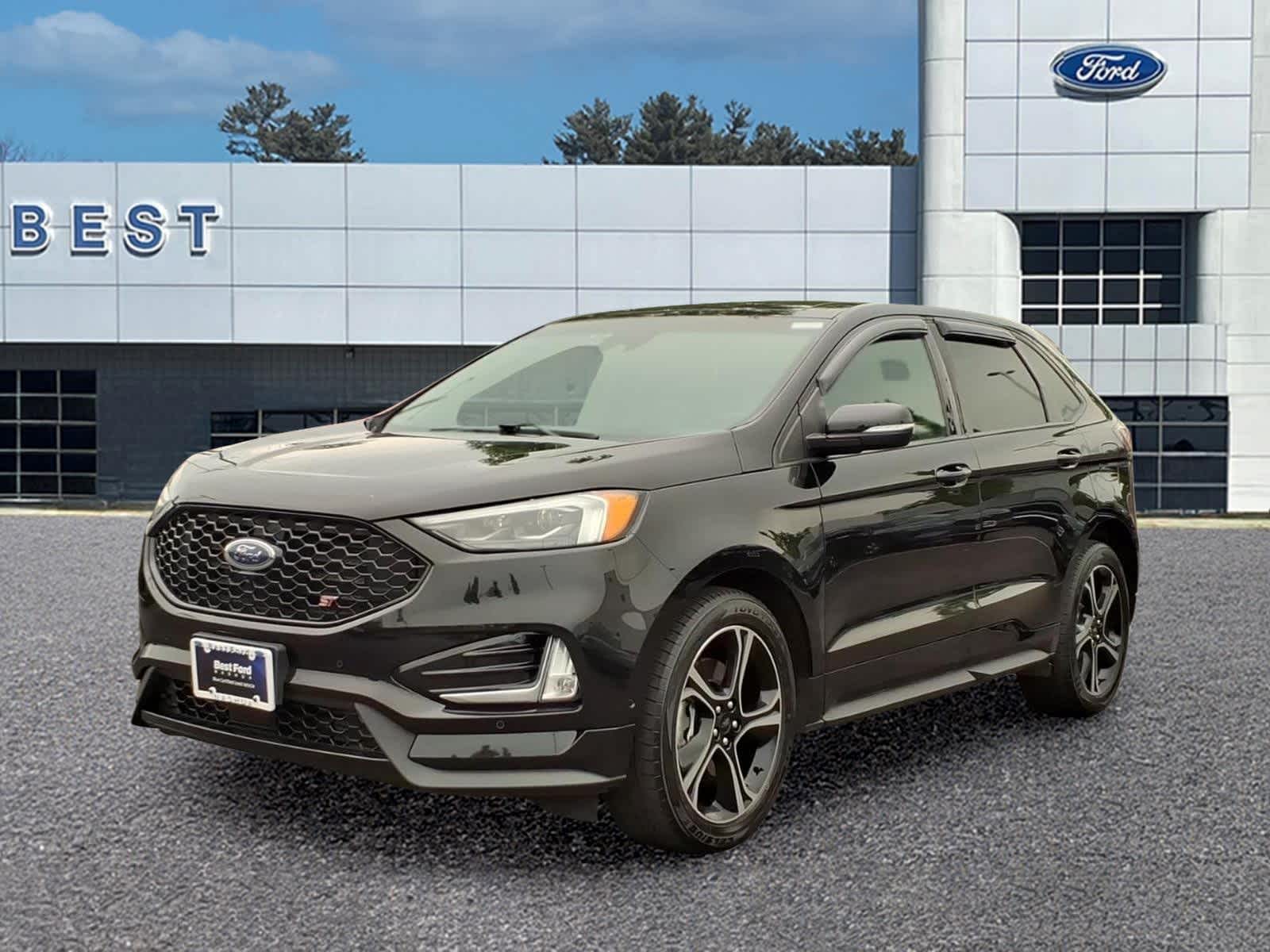 Agate Black 2020 Ford Edge SUV / Crossover All-Wheel Drive 8-Speed Automatic