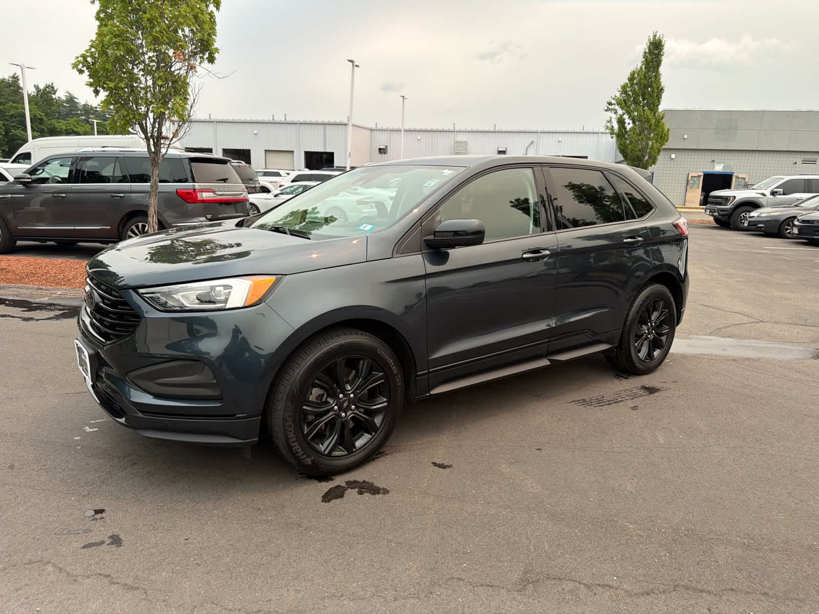 Stone Blue 2024 Ford Edge SUV / Crossover All-Wheel Drive 8-Speed Automatic