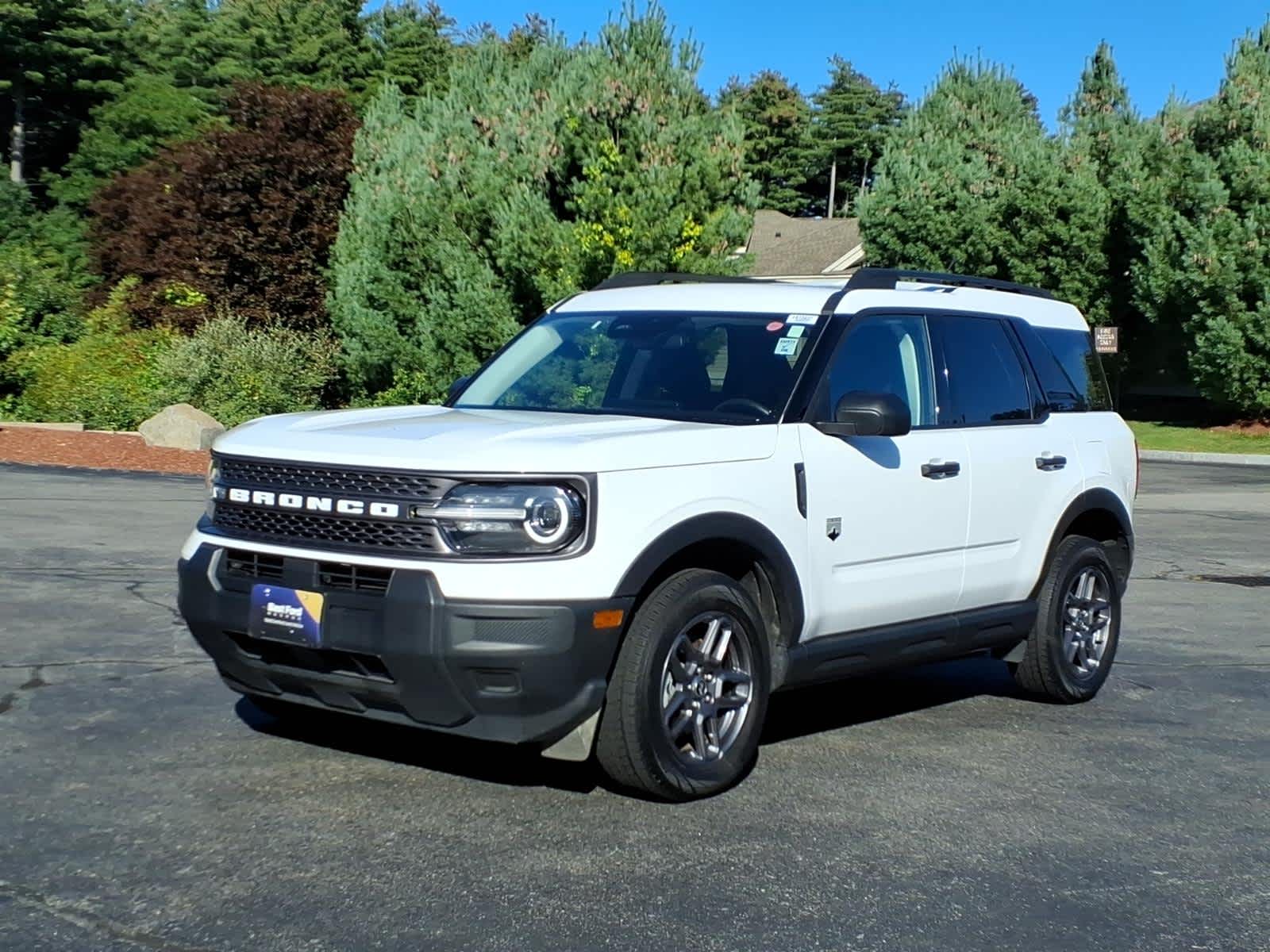 Oxford White 2025 Ford Bronco Sport SUV / Crossover All-Wheel Drive 8-Speed Automatic