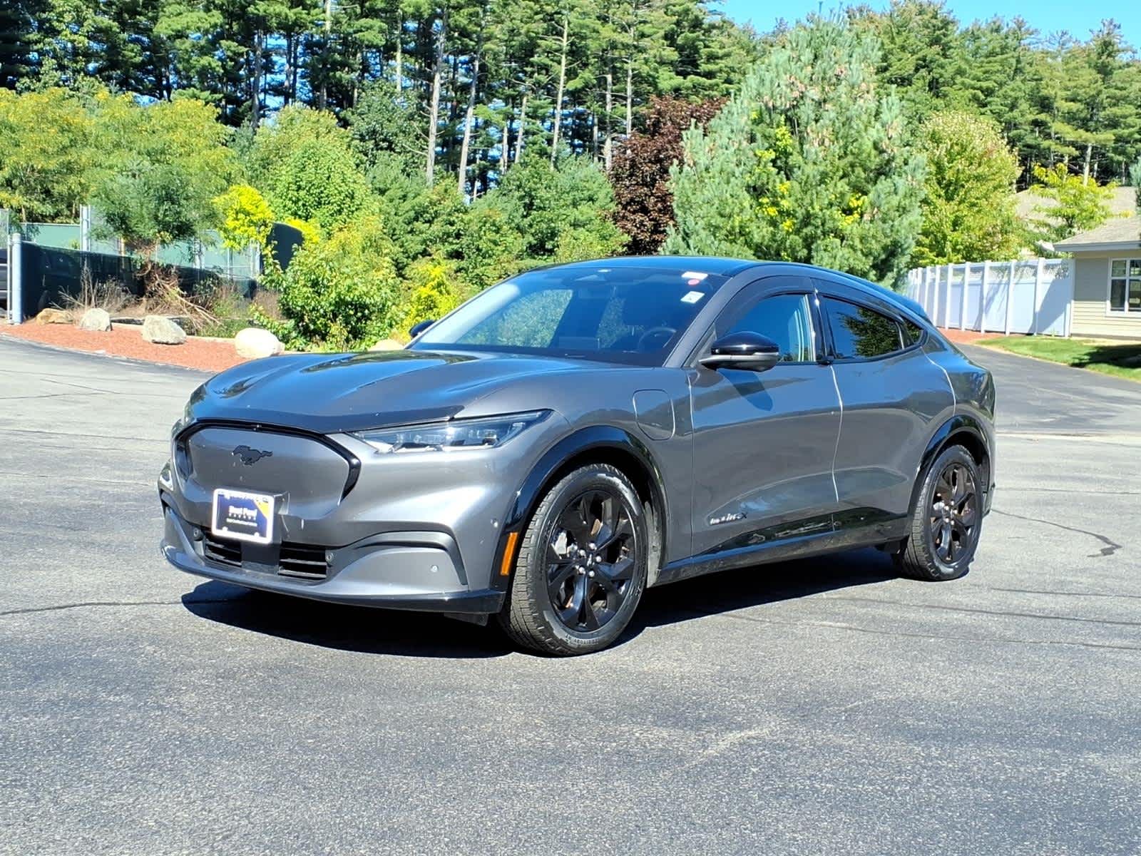 Carbonized Gray 2023 Ford Mustang Mach-E SUV / Crossover All-Wheel Drive 1-Speed Automatic