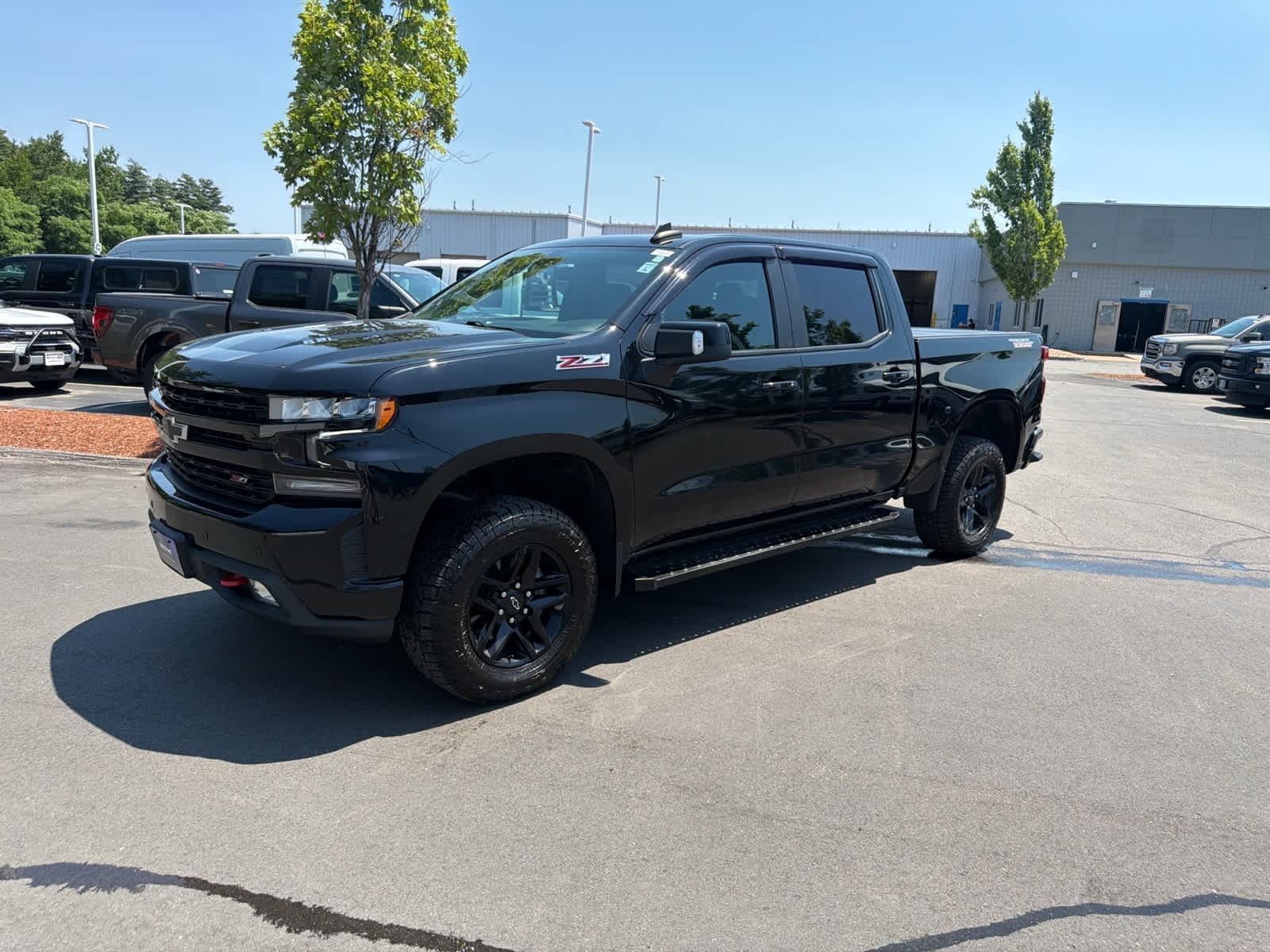 Black 2022 Chevrolet Silverado 1500 Pickup Truck Four-Wheel Drive Automatic