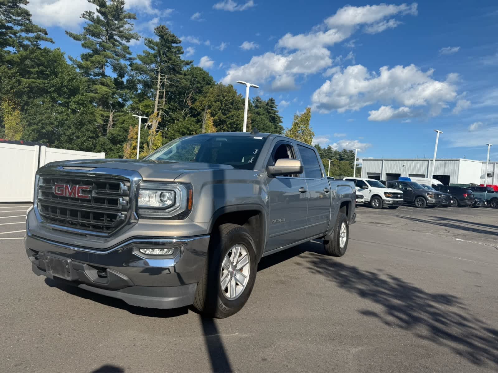 Pepperdust Metallic 2017 GMC Sierra 1500 Pickup Truck Four-Wheel Drive 6-Speed Automatic