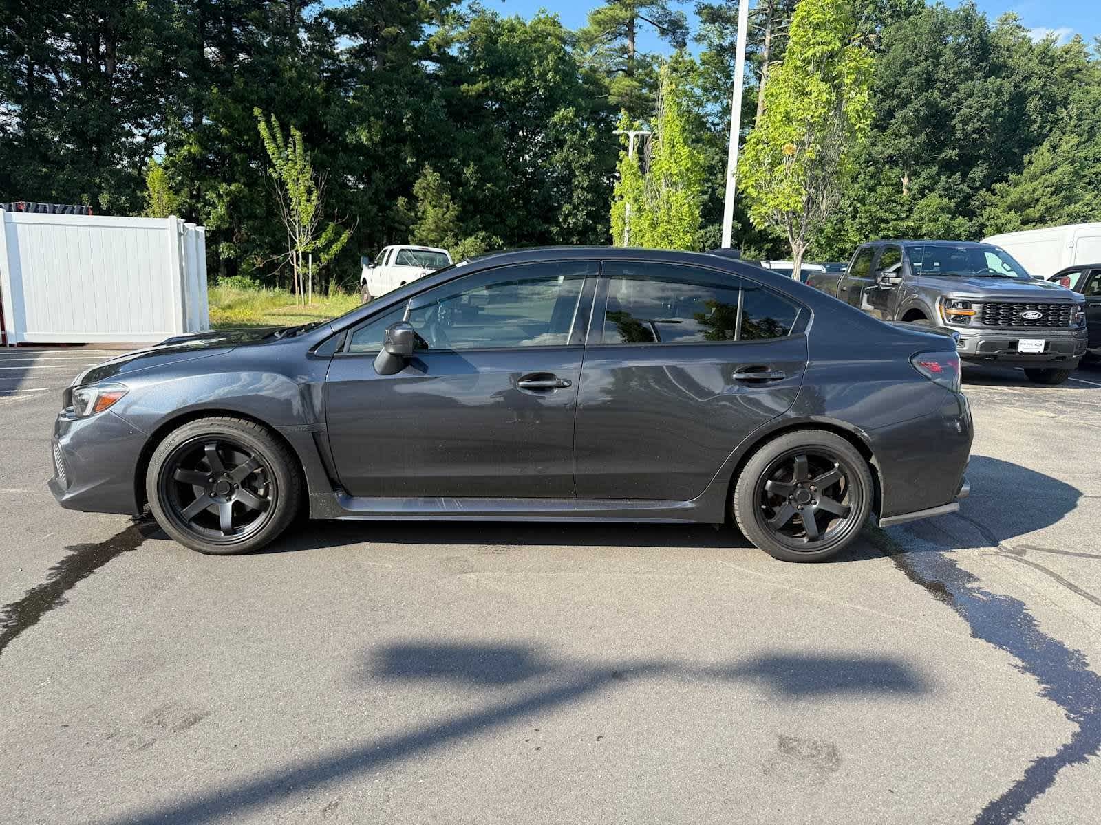 Dark Gray Metallic 2019 Subaru WRX Sedan All-Wheel Drive 6-Speed Manual