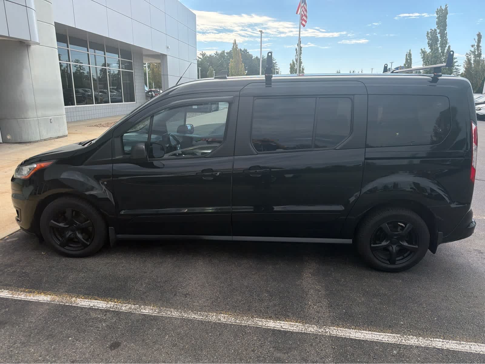 Agate Black Metallic 2022 Ford Transit Connect Van Front-Wheel Drive 8-Speed Automatic