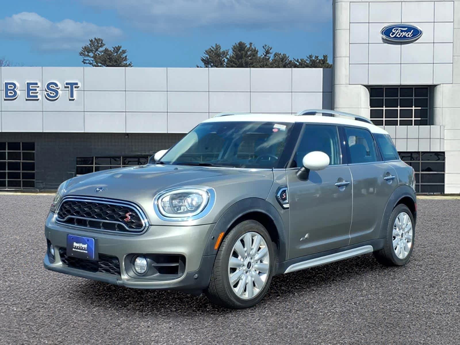 Melting Silver Metallic 2019 MINI Countryman SUV / Crossover All-Wheel Drive 8-Speed Automatic