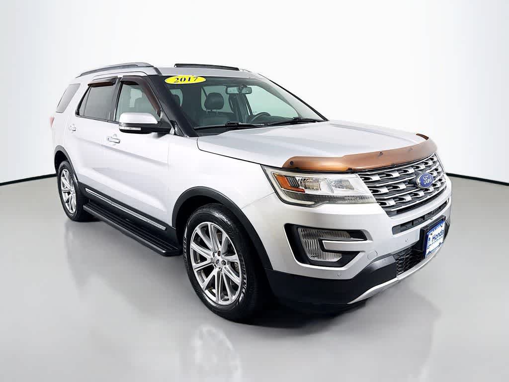 Ingot Silver 2017 Ford Explorer SUV / Crossover All-Wheel Drive 6-Speed Automatic