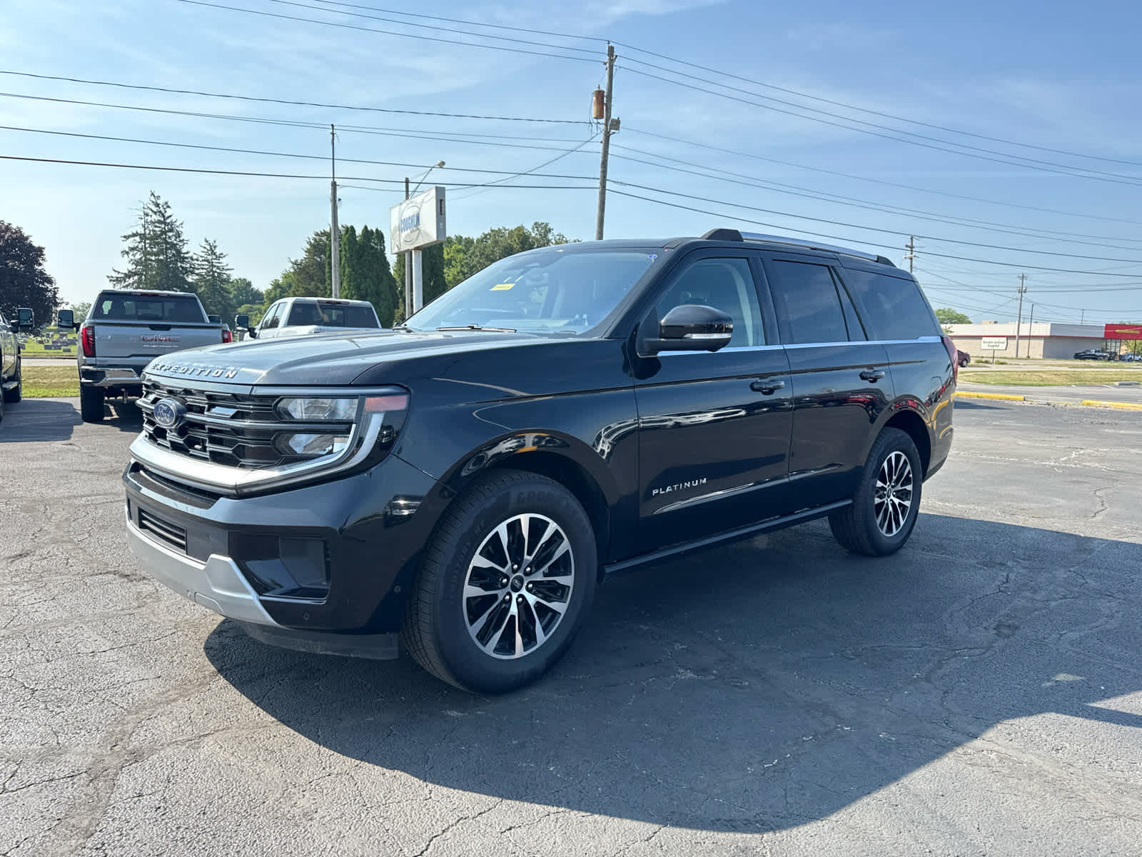 Agate Black Metallic 2025 Ford Expedition SUV / Crossover Four-Wheel Drive Automatic