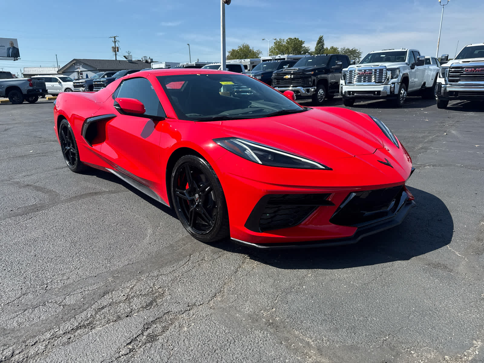Torch Red 2024 Chevrolet Corvette Convertible Rear-Wheel Drive 8-Speed Automatic