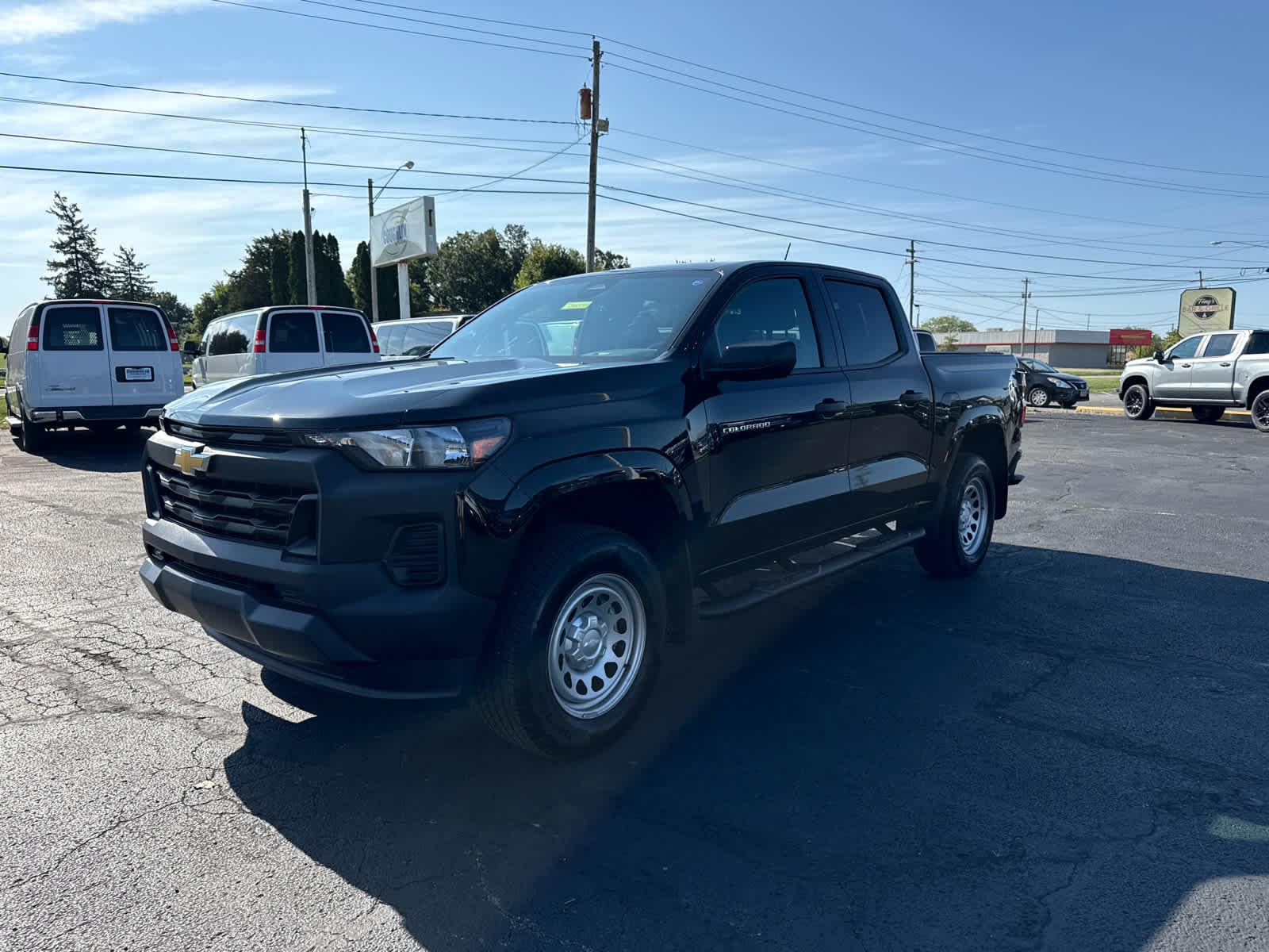 Black 2026 Chevrolet Colorado Pickup Truck 4X2 8-Speed Automatic