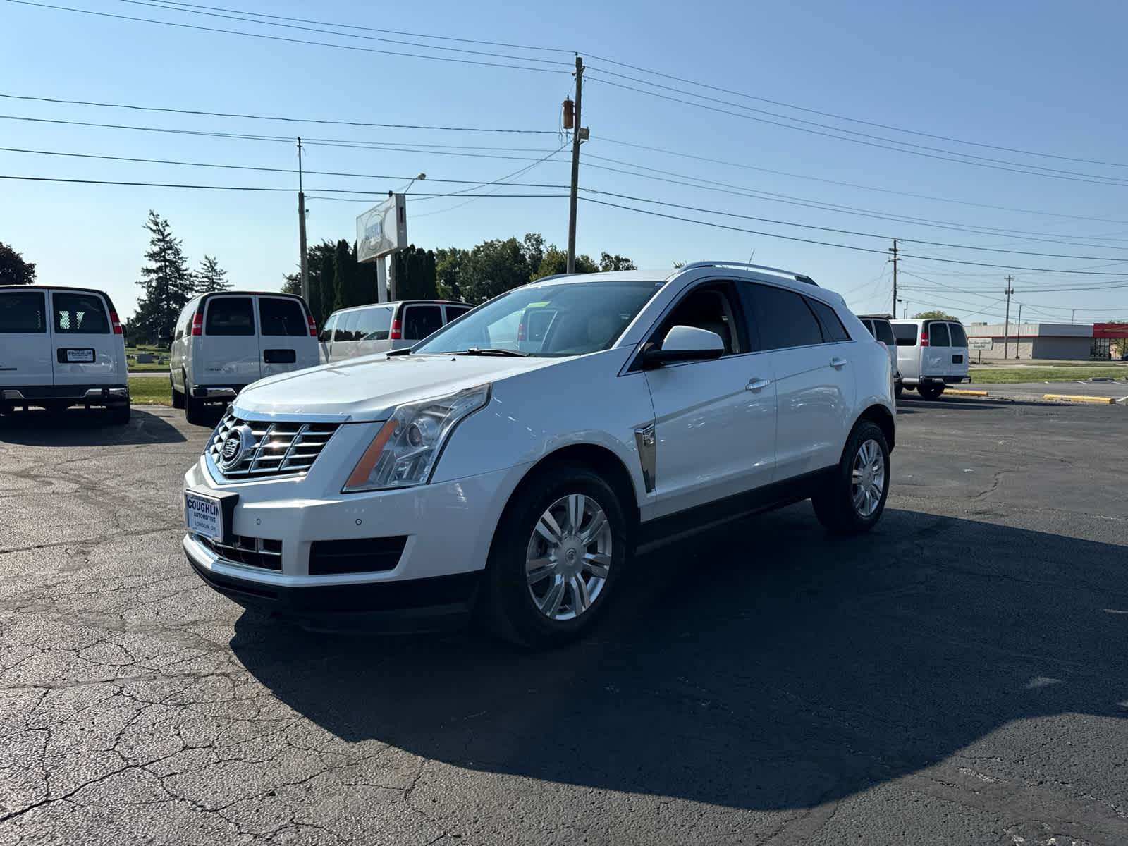 Gray (Platinum Ice Tricoat) 2013 Cadillac SRX SUV / Crossover Front-Wheel Drive 6-Speed Automatic