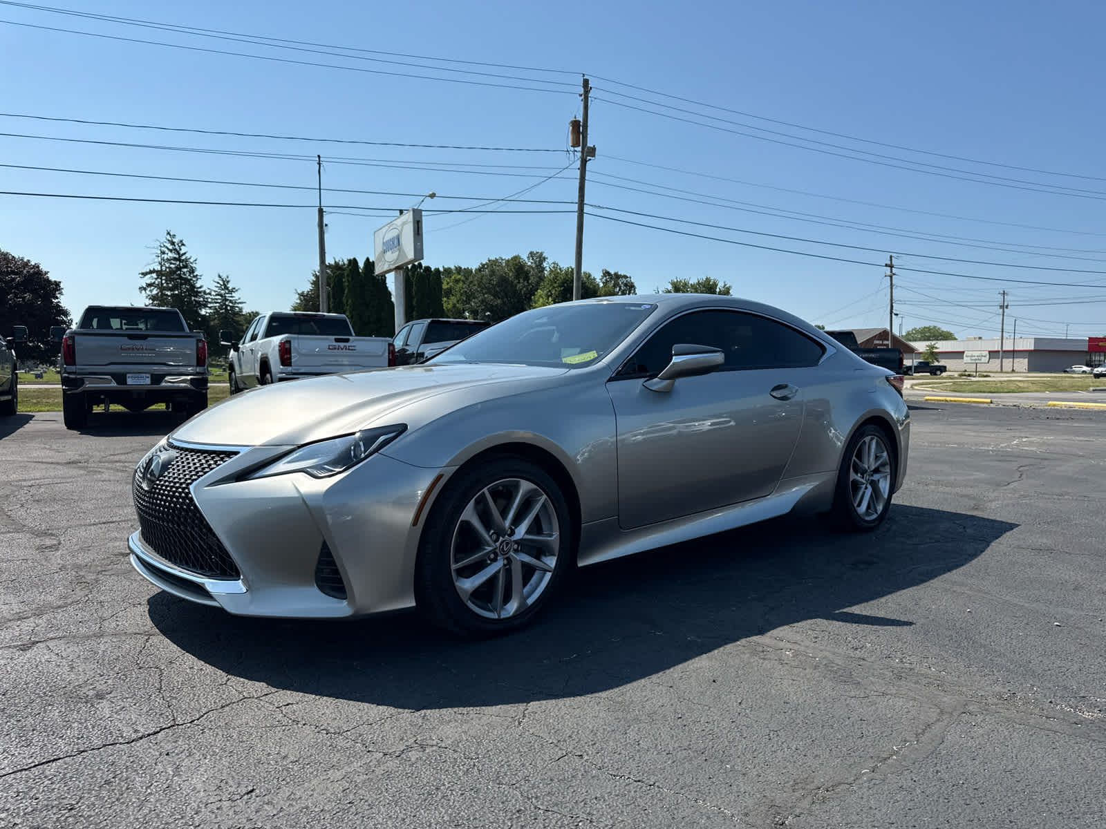 Atomic Silver 2019 Lexus RC Coupe Rear-Wheel Drive 8-Speed Automatic