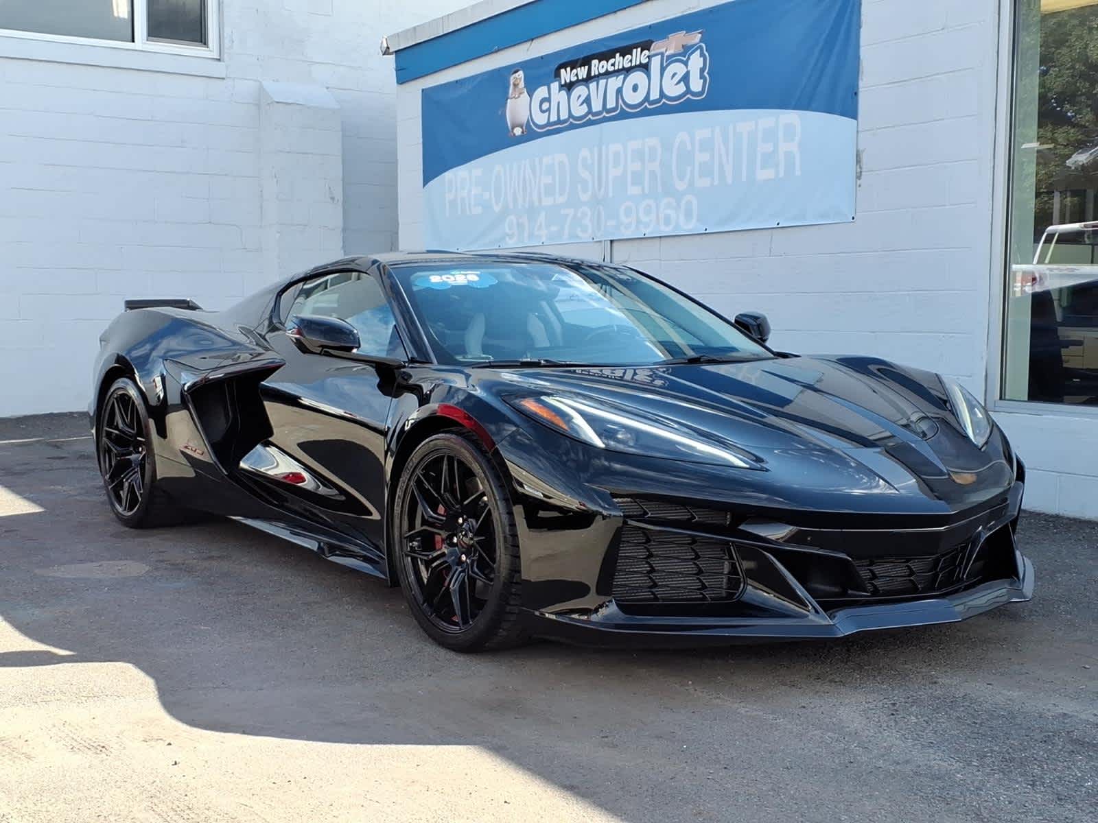 Black 2026 Chevrolet Corvette Coupe Rear-Wheel Drive 8-Speed Automatic