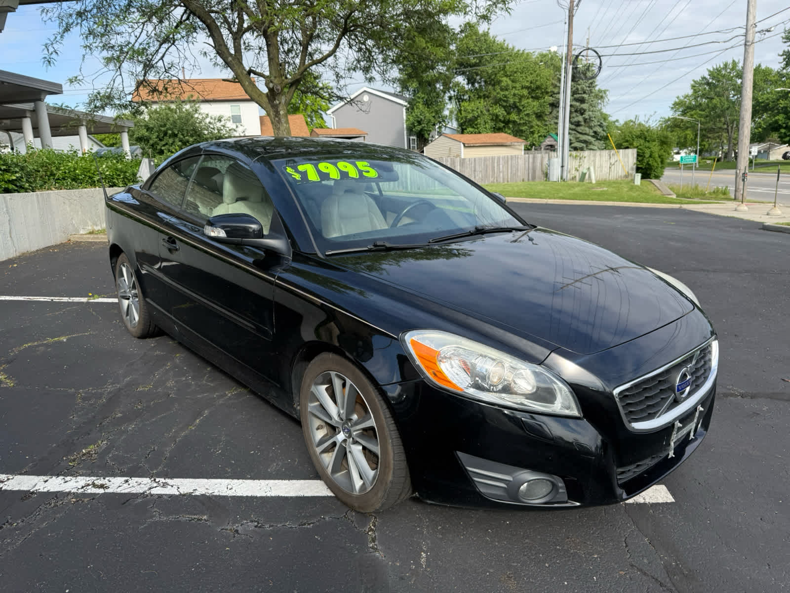 Black Stone 2011 Volvo C70 T5 Convertible Front-Wheel Drive 5-Speed Automatic