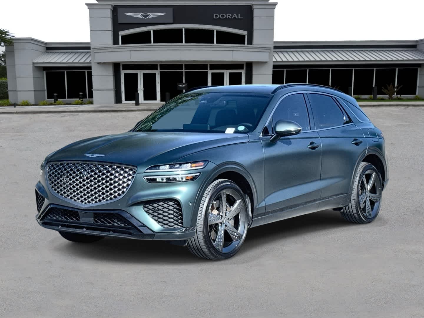 Brunswick Green 2024 Genesis GV70 SUV / Crossover All-Wheel Drive 8-Speed Automatic