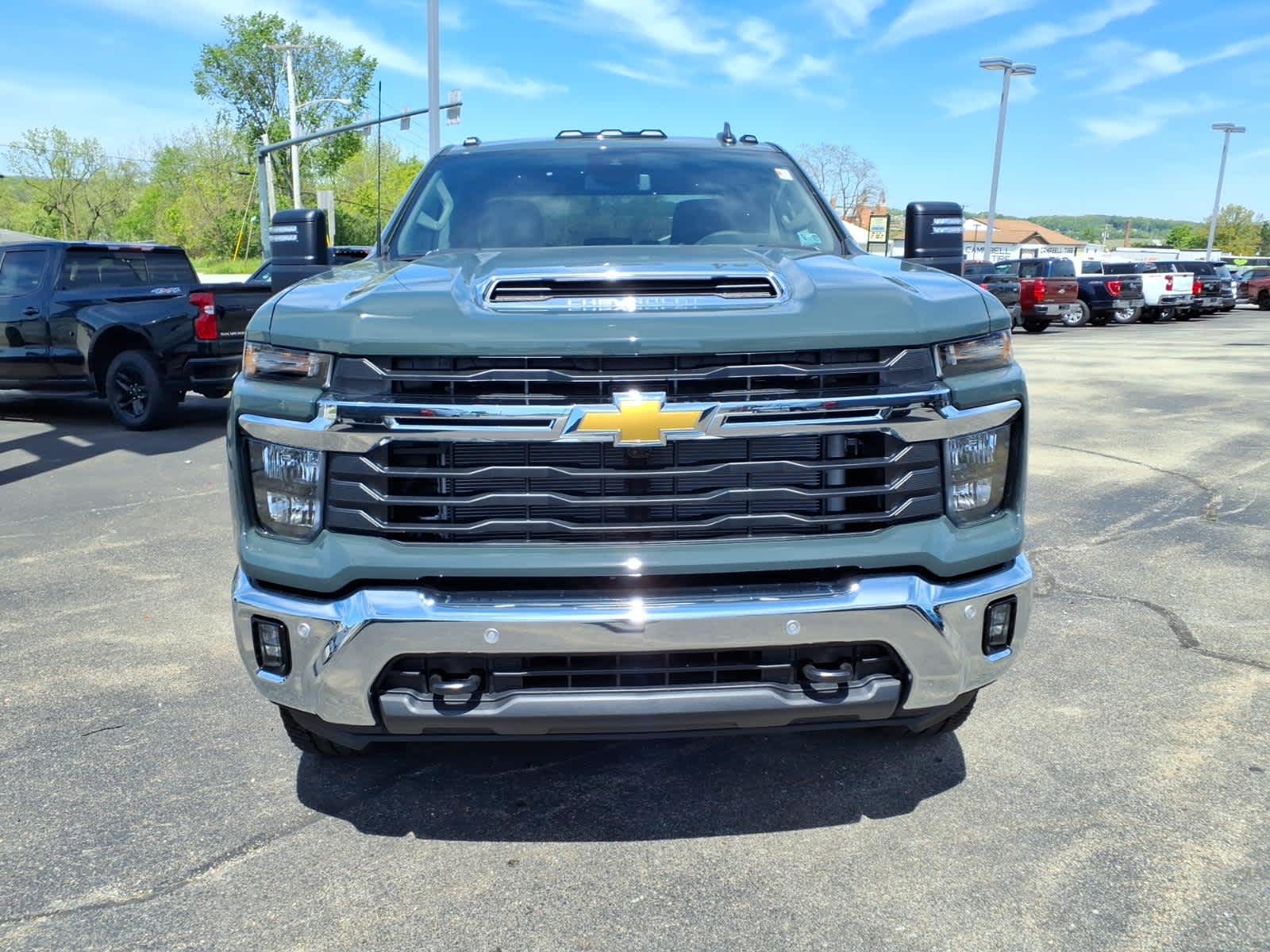 Cypress Gray 2026 Chevrolet Silverado 2500HD LT Double Cab 4WD Pickup Truck Four-Wheel Drive Automatic