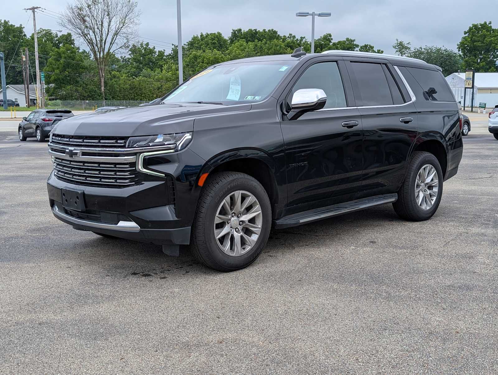 Black 2021 Chevrolet Tahoe SUV / Crossover Four-Wheel Drive Automatic