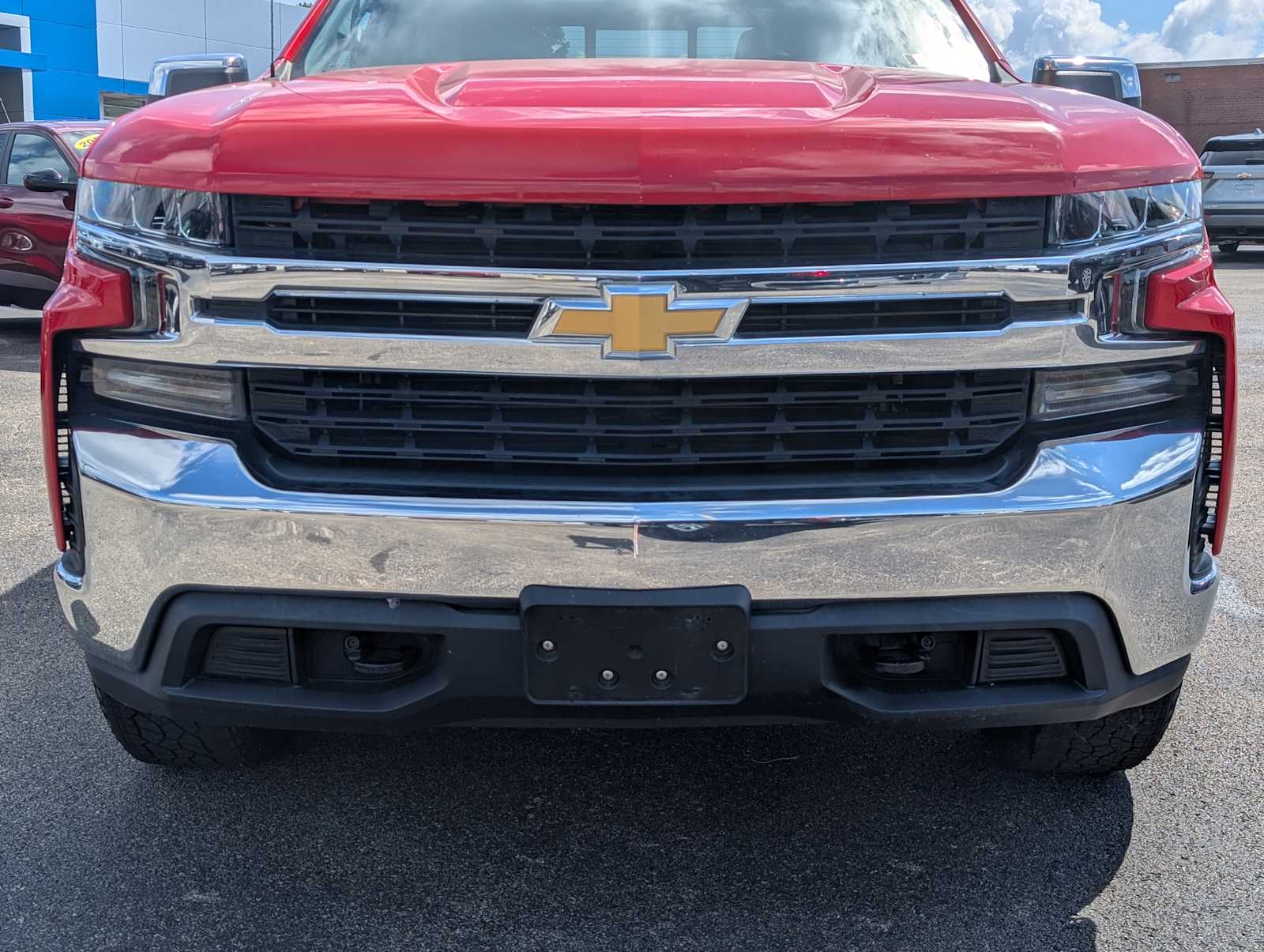 Red Hot 2020 Chevrolet Silverado 1500 Pickup Truck Four-Wheel Drive 8-Speed Automatic