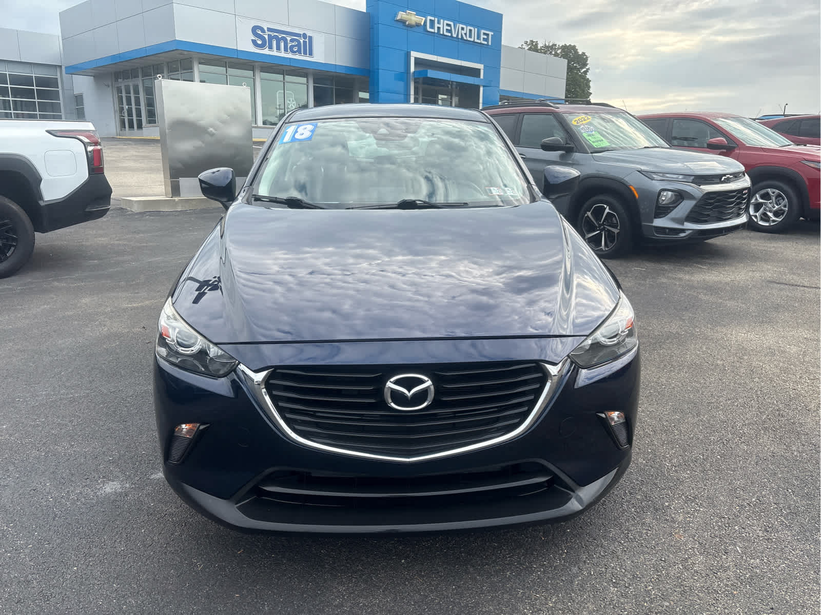 Deep Crystal Blue Mica 2018 Mazda CX-3 SUV / Crossover Front-Wheel Drive 6-Speed Automatic