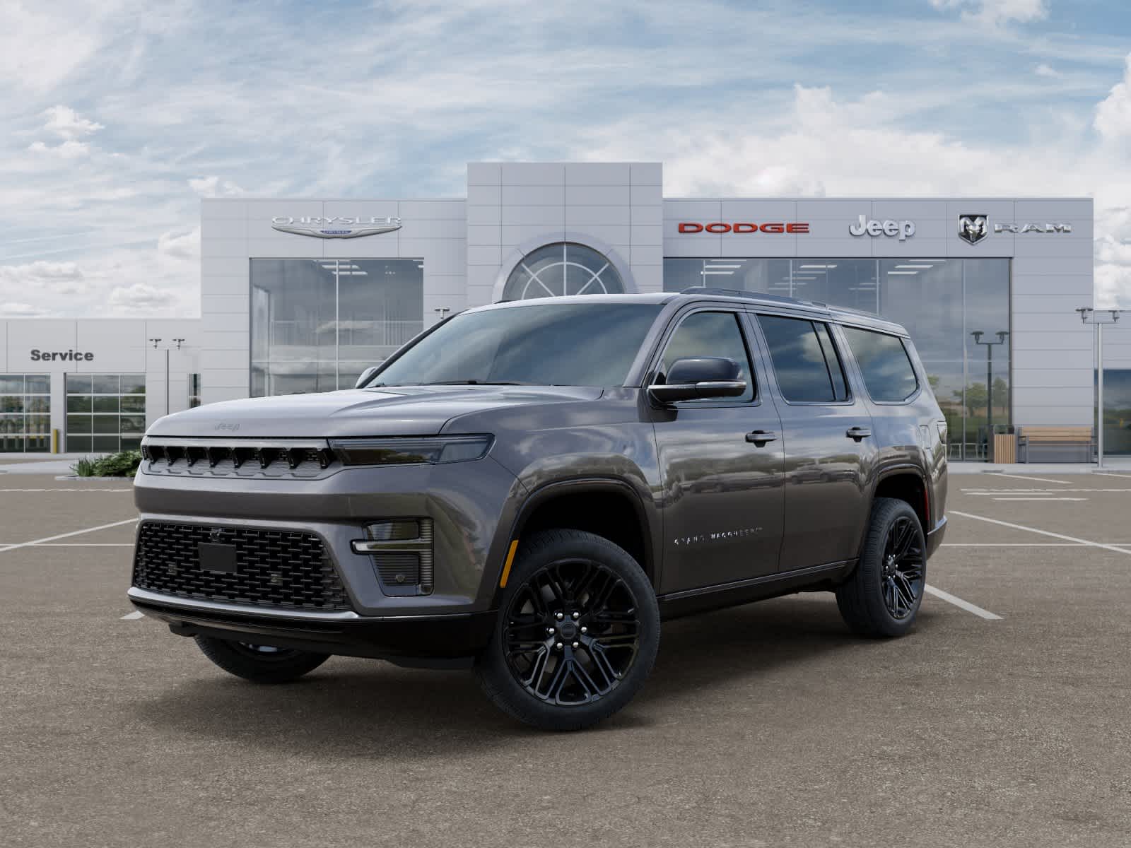 Baltic Gray Metallic Clearcoat 2026 Jeep Grand Wagoneer SUV / Crossover Four-Wheel Drive 8-Speed Automatic