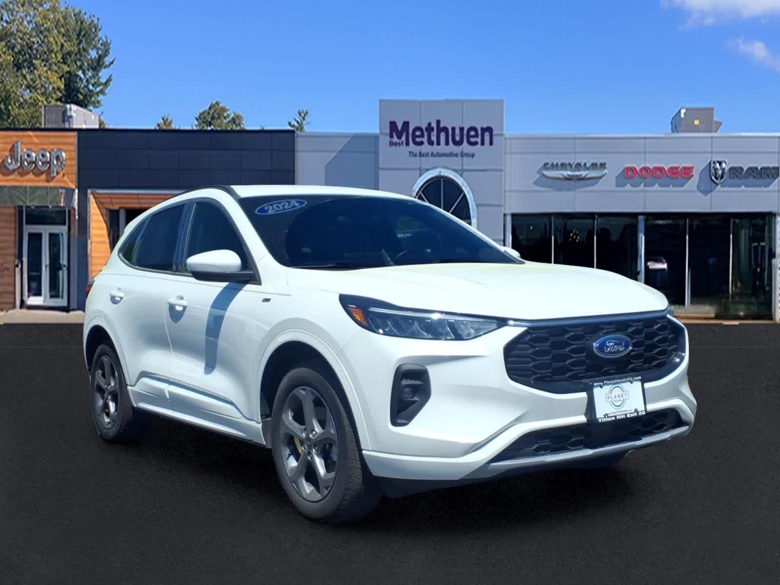 Star White Metallic Tri-Coat 2024 Ford Escape ST-Line Select AWD SUV / Crossover All-Wheel Drive 8-Speed Automatic