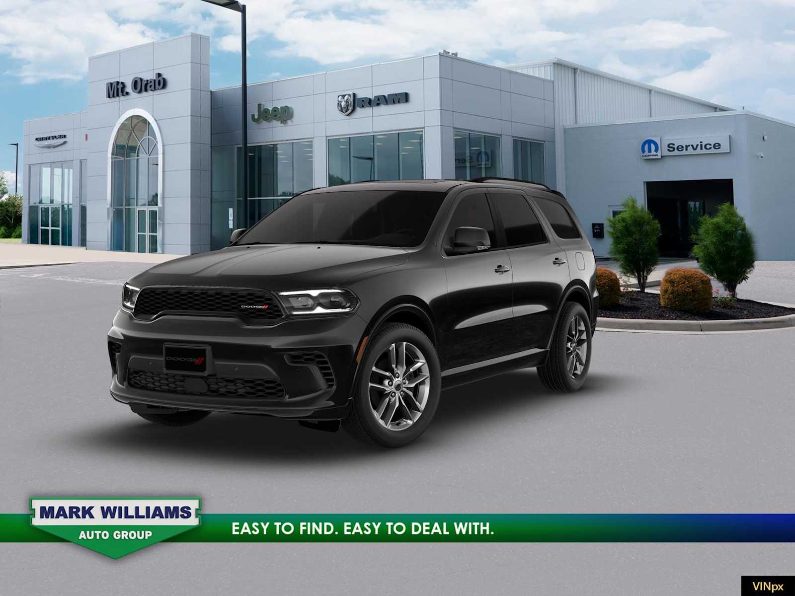 DB Black Clearcoat 2026 Dodge Durango GT Plus AWD SUV / Crossover All-Wheel Drive 8-Speed Automatic