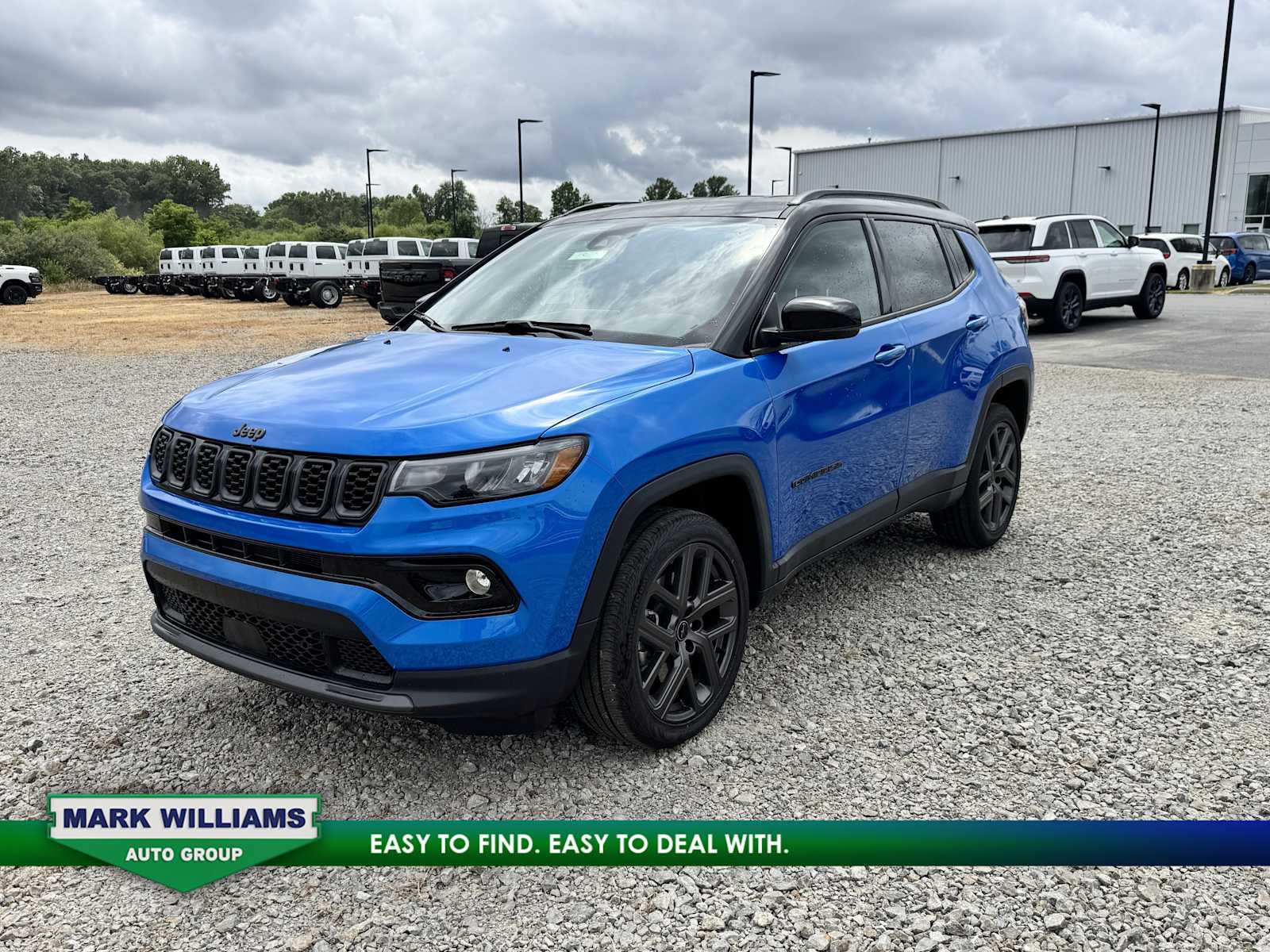 Hydro Blue Pearlcoat 2026 Jeep Compass Limited Altitude 4WD SUV / Crossover Four-Wheel Drive 8-Speed Automatic