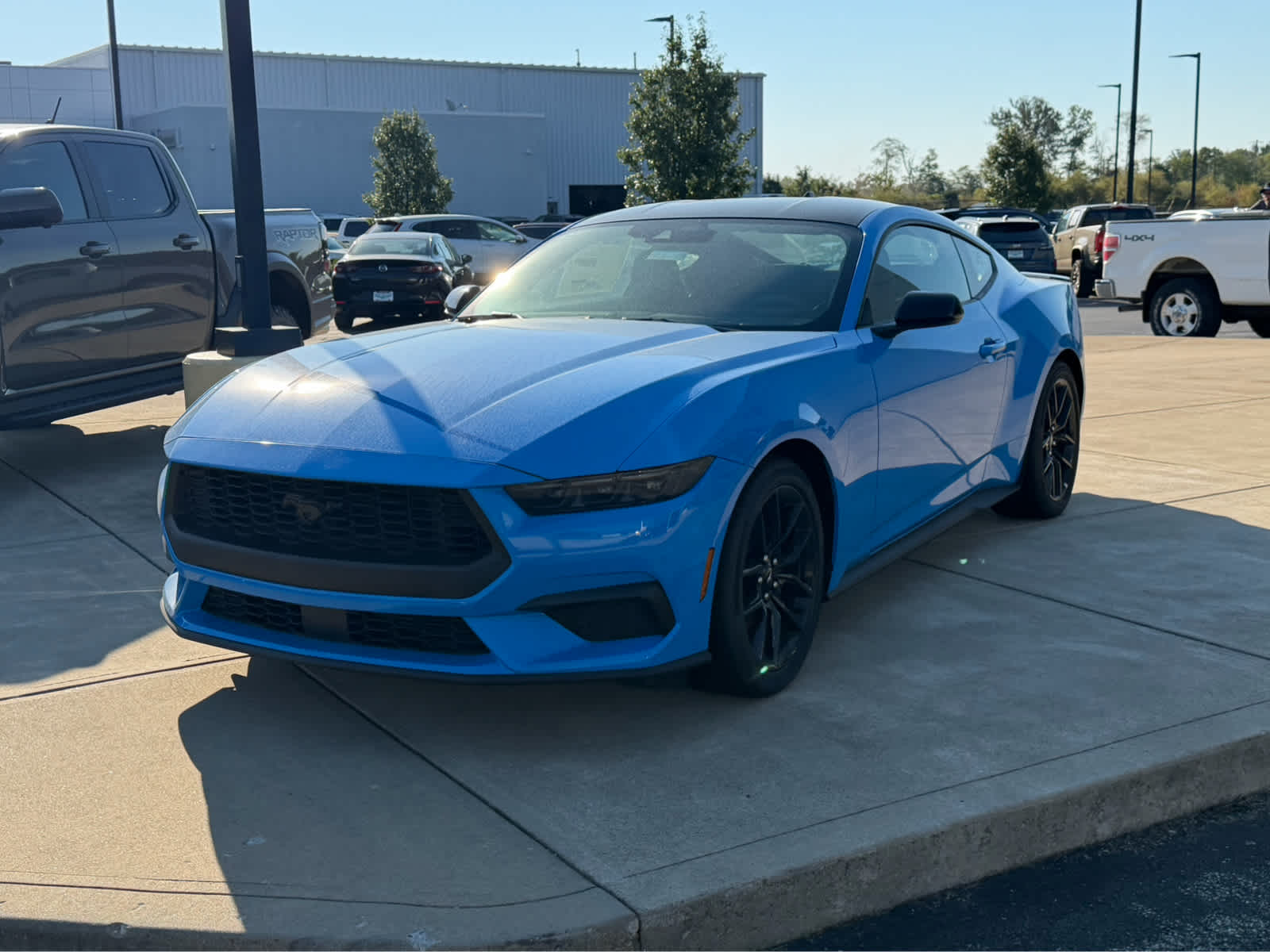 Grabber Blue Metallic 2026 Ford Mustang Coupe Rear-Wheel Drive Automatic