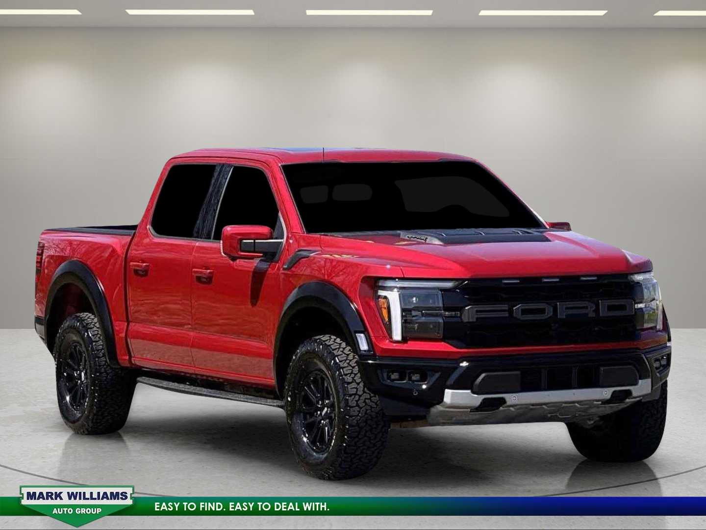 Rapid Red Metallic Tinted Clearcoat 2025 Ford F-150 Pickup Truck Four-Wheel Drive Automatic