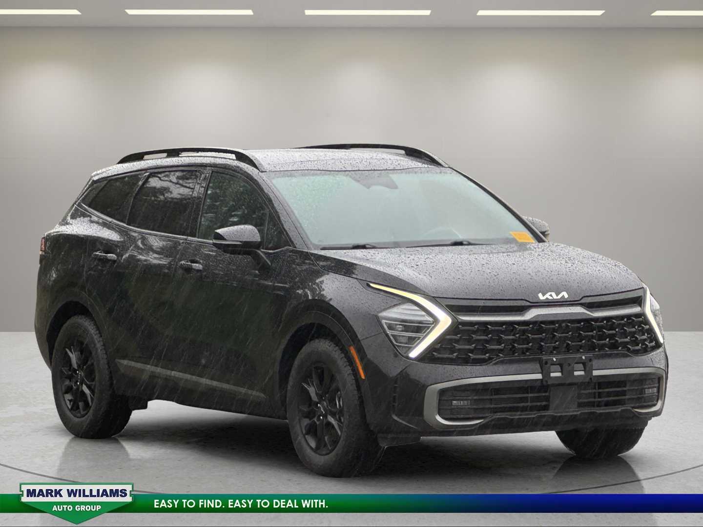 Ebony Black 2023 Kia Sportage SUV / Crossover All-Wheel Drive 8-Speed Automatic