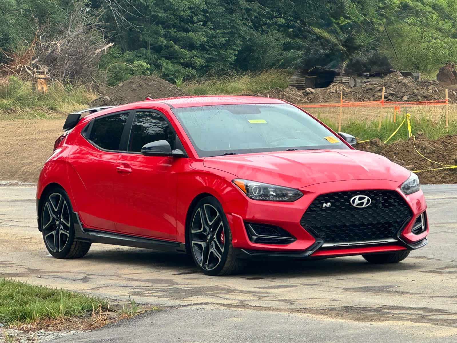 Racing Red 2020 Hyundai Veloster N FWD Coupe Front-Wheel Drive 6-Speed Manual