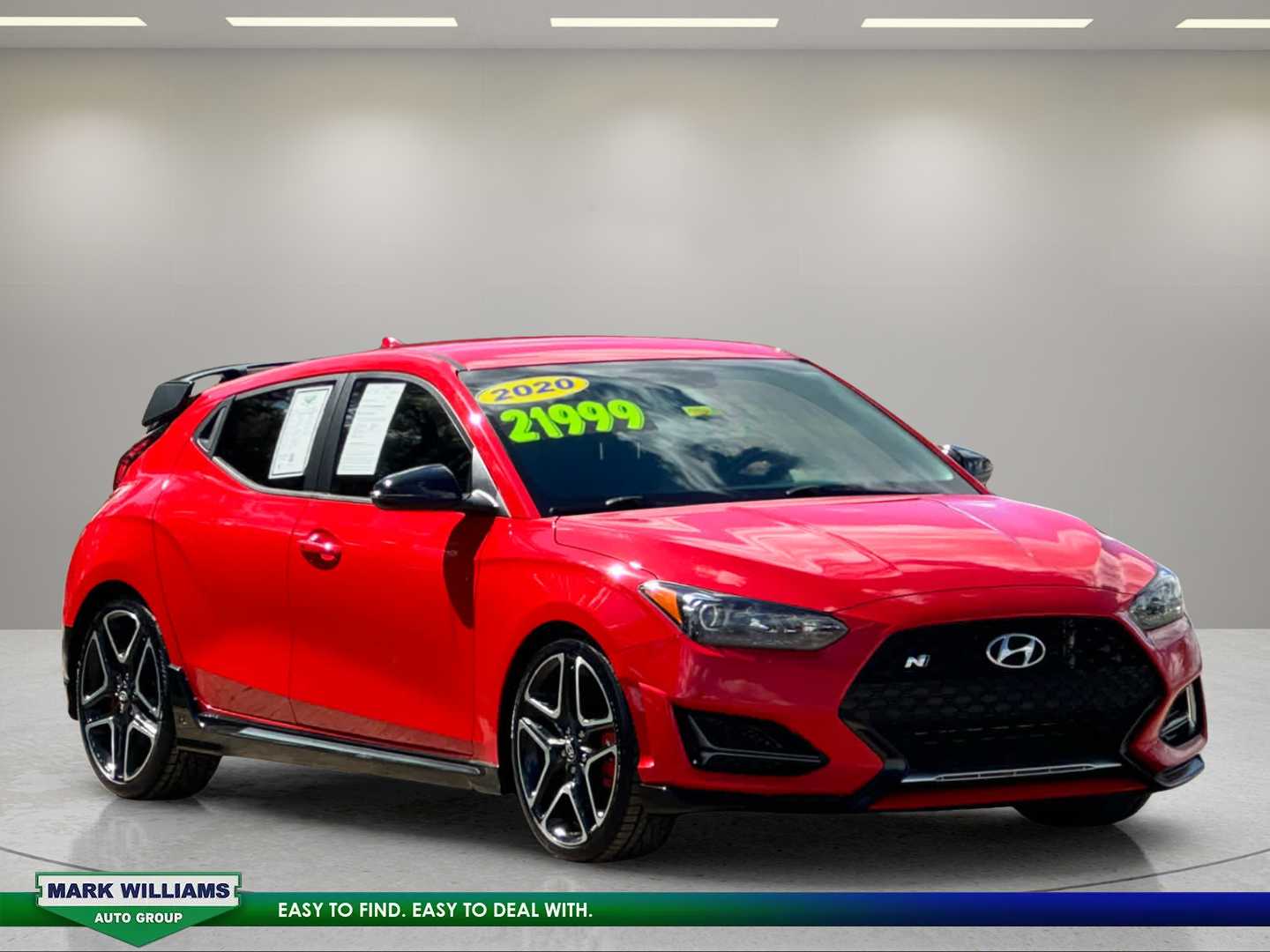 Racing Red 2020 Hyundai Veloster N Coupe Front-Wheel Drive 6-Speed Manual