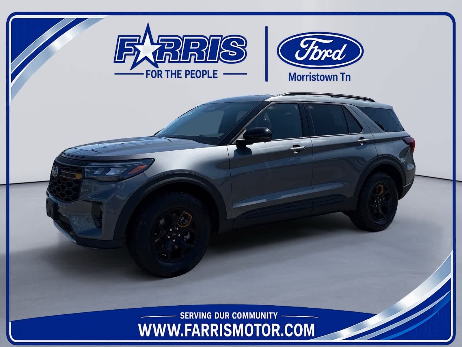 Carbonized Gray Metallic 2026 Ford Explorer SUV / Crossover All-Wheel Drive Automatic