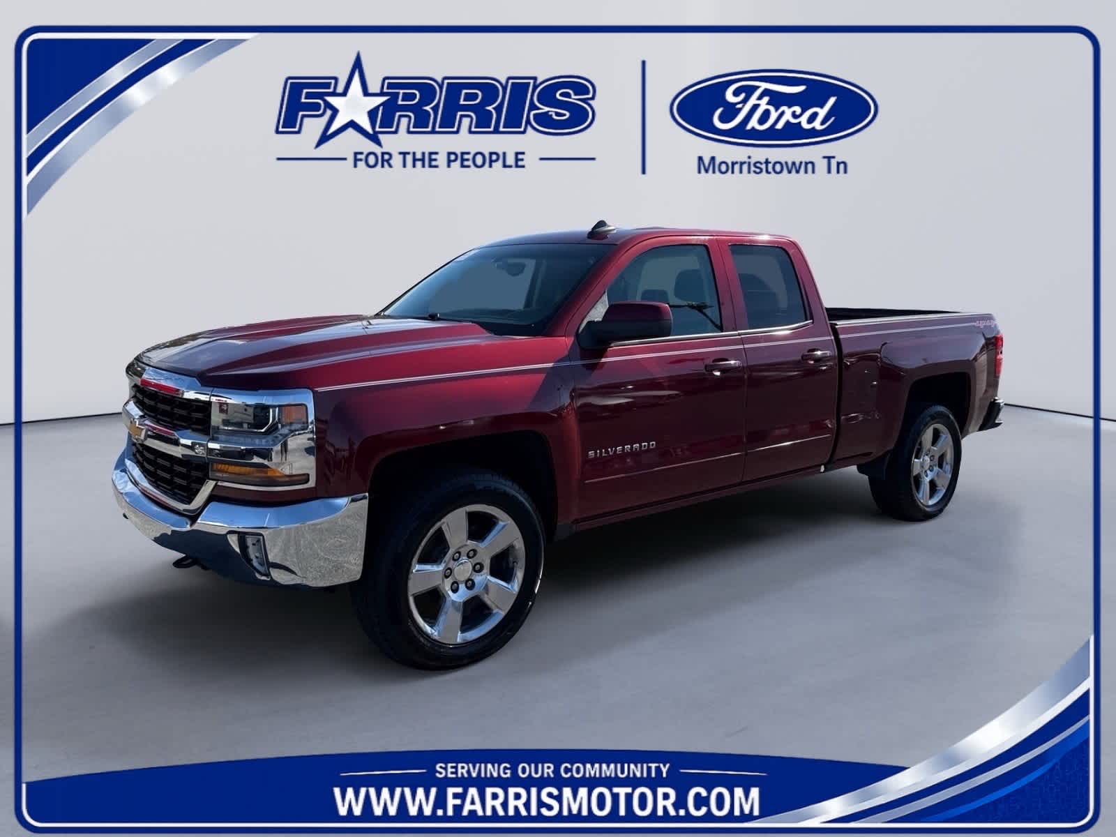 Siren Red Tintcoat 2017 Chevrolet Silverado 1500 Pickup Truck Four-Wheel Drive 6-Speed Automatic