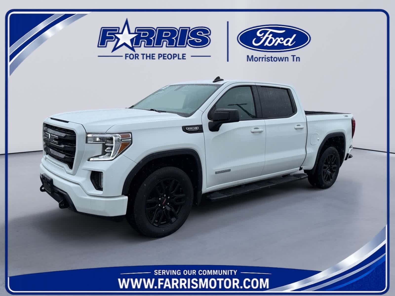 Summit White 2021 GMC Sierra 1500 Pickup Truck Four-Wheel Drive 8-Speed Automatic