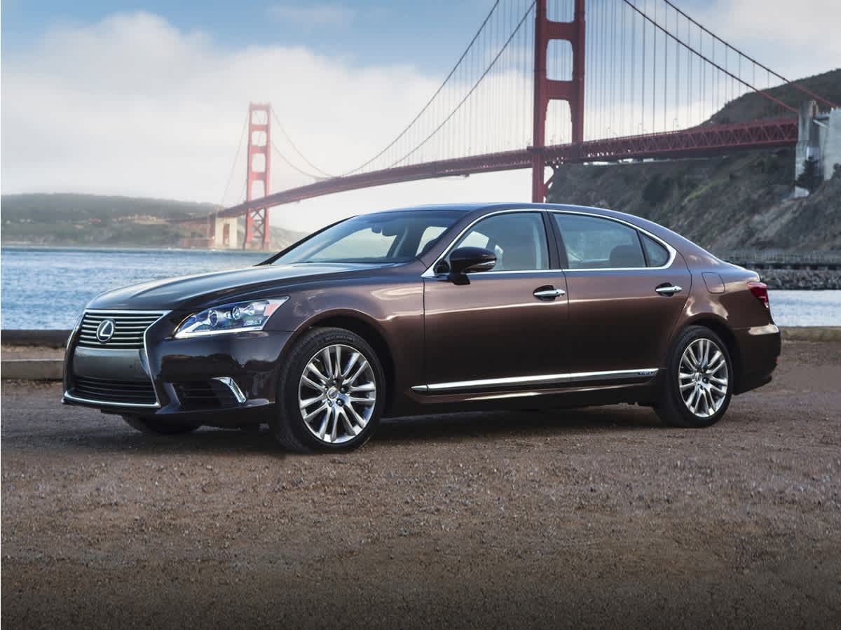 Black (Obsidian) 2013 Lexus LS Hybrid Sedan All-Wheel Drive Automatic