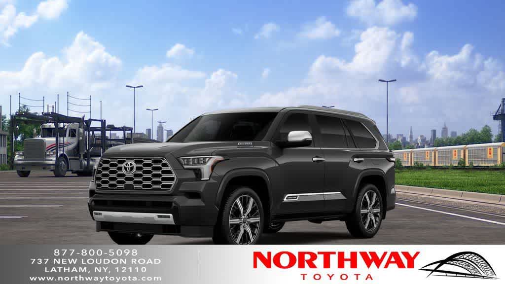 Magnetic Gray Metallic 2026 Toyota Sequoia SUV / Crossover Four-Wheel Drive Automatic