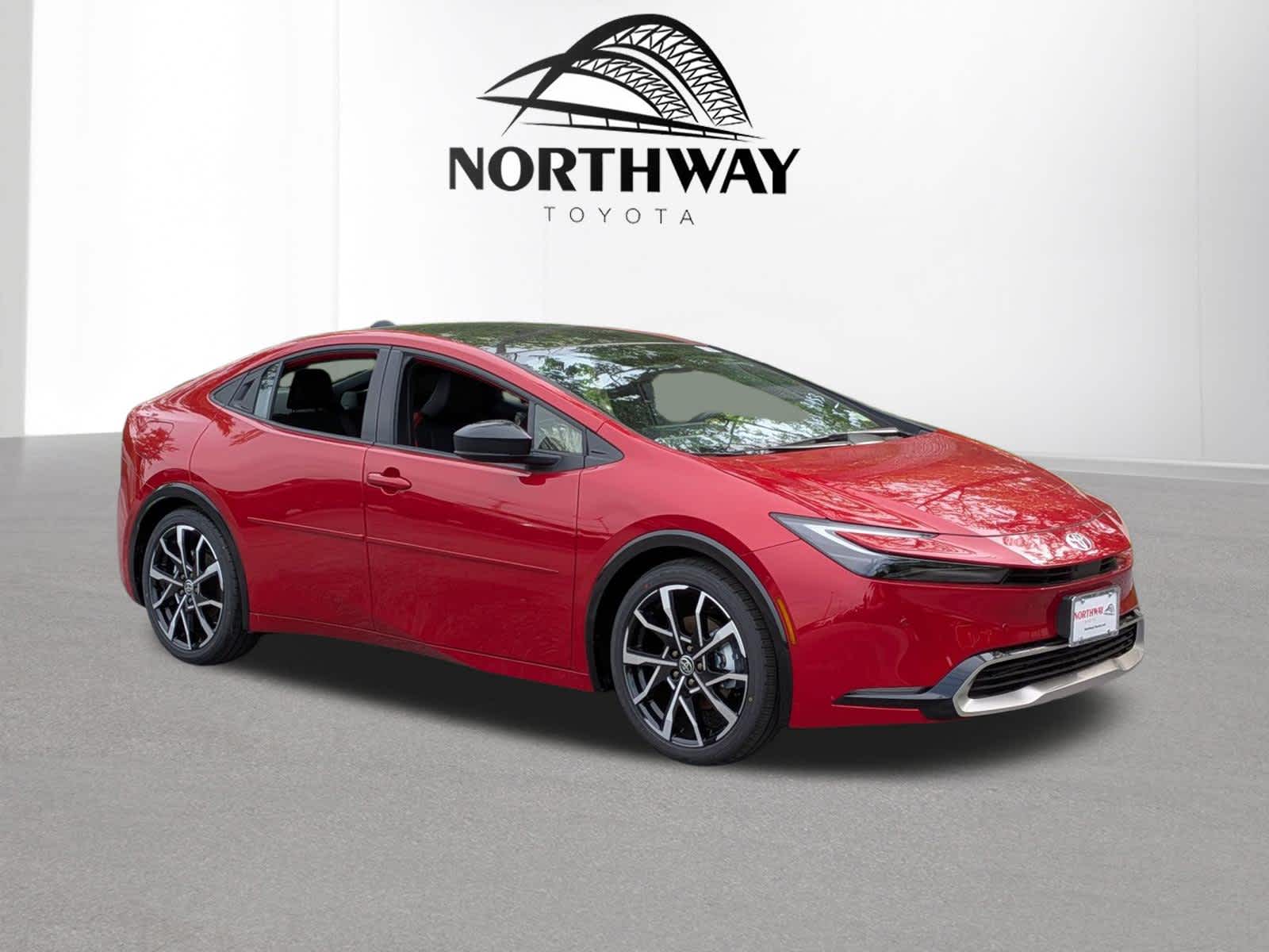 Supersonic Red 2026 Toyota Prius Plug-In Hybrid Hatchback Front-Wheel Drive Continuously Variable Transmission