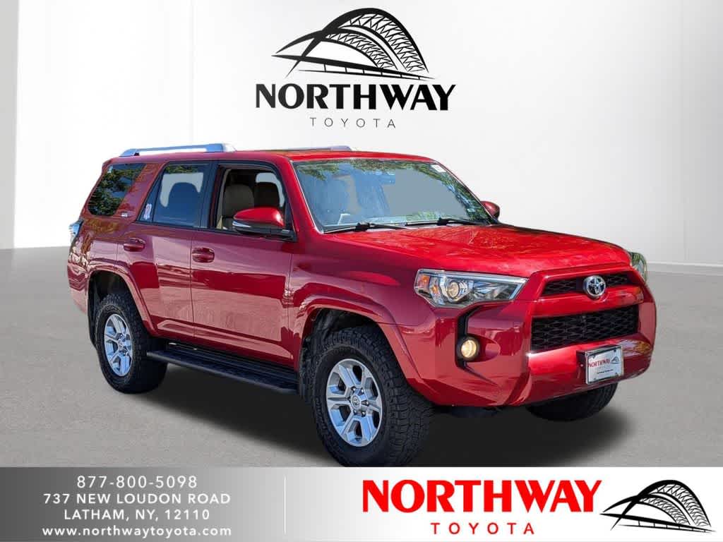 Barcelona Red Metallic 2017 Toyota 4Runner SUV / Crossover Four-Wheel Drive 5-Speed Automatic