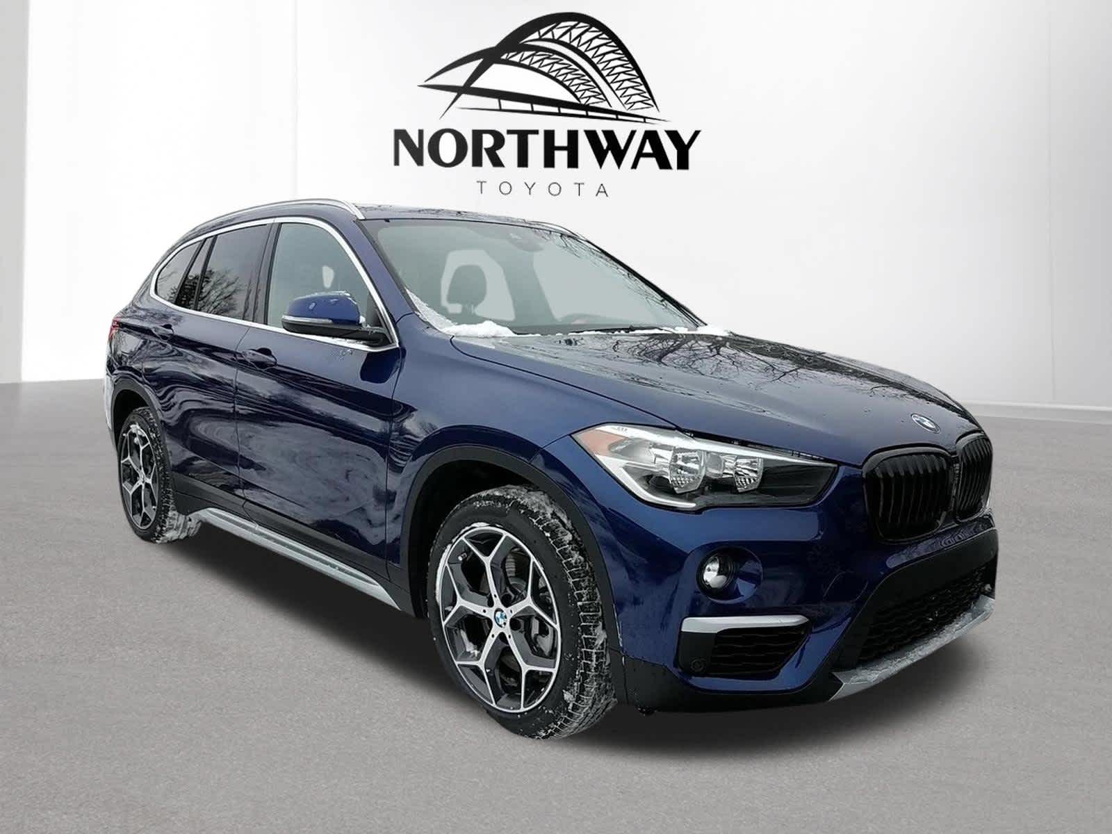 Mediterranean Blue Metallic 2019 BMW X1 SUV / Crossover All-Wheel Drive 8-Speed Automatic