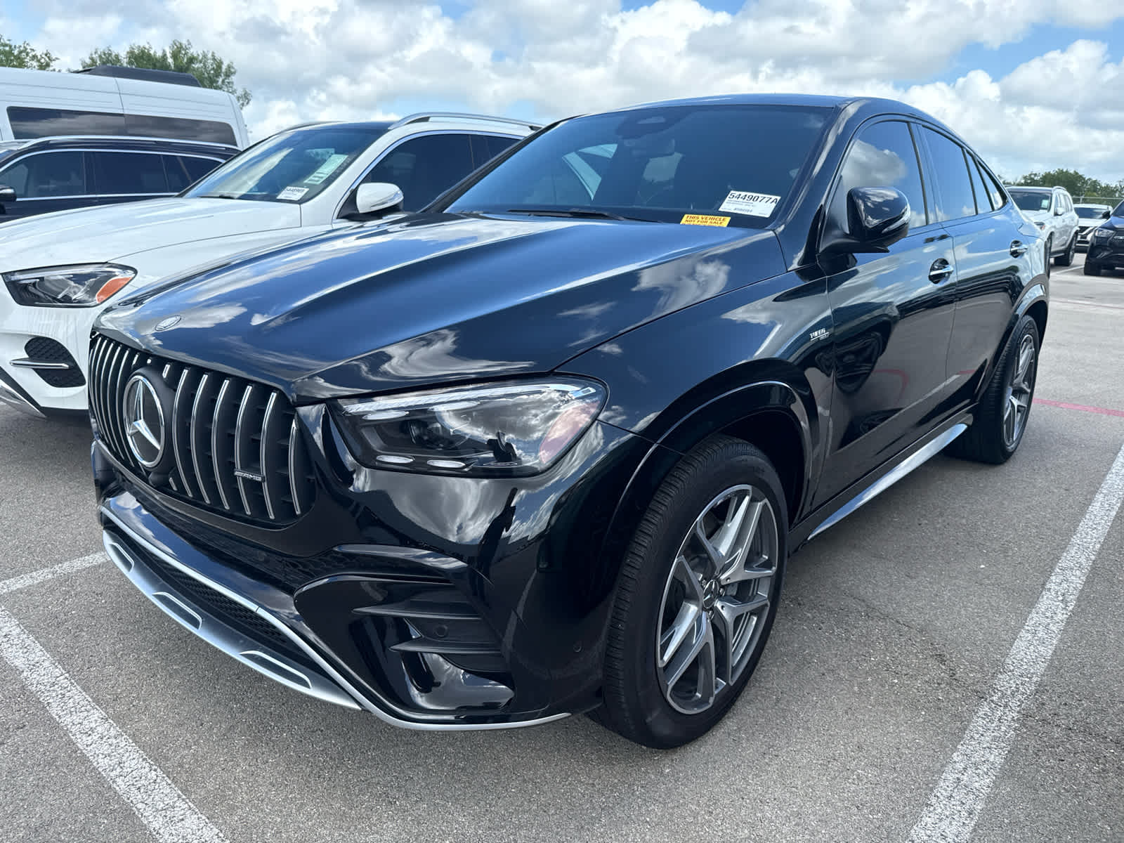 Obsidian Black Metallic 2025 Mercedes-Benz GLE AMG GLE 53 4MATIC+ SUV / Crossover All-Wheel Drive 9-Speed Automatic