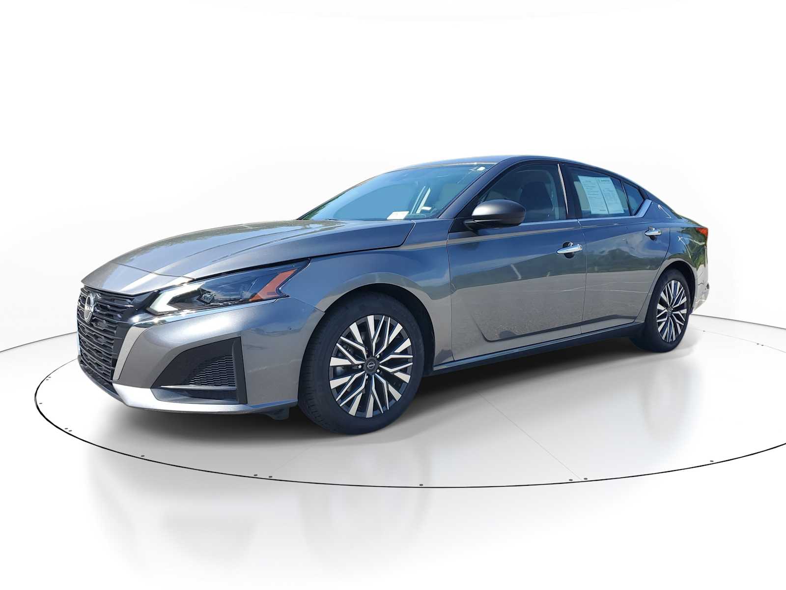 Gray (Gun Metallic) 2024 Nissan Altima Sedan Front-Wheel Drive Continuously Variable Transmission