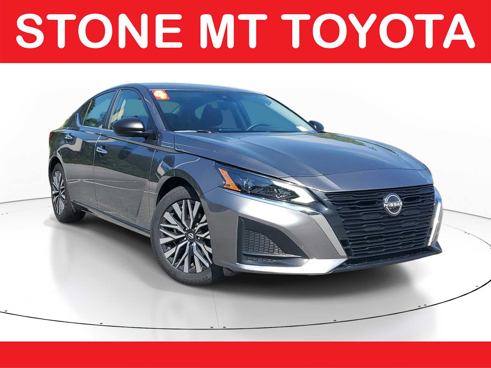 Gray (Gun Metallic) 2024 Nissan Altima Sedan Front-Wheel Drive Continuously Variable Transmission